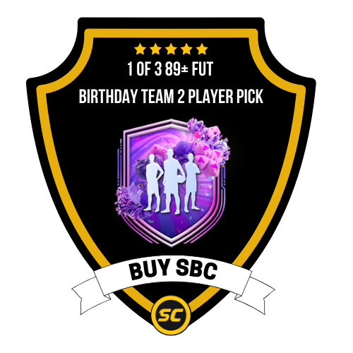 EA FC 26 SBC 1 of 3 89+ FUT Birthday Team 2 Player Pick - PC